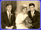 1966  Hochzeit, Bruder Peter als Beistand