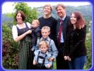 2008 Tochter Barbara und Sohn Roland mit ihren Kindern