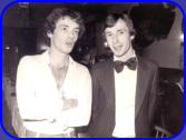   1981  Michael mit Bruder Wolfgang, der die White Stars als Tontechniker unterstützte
